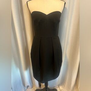 Torn by Ronny Kobo Black Strapless Dress
